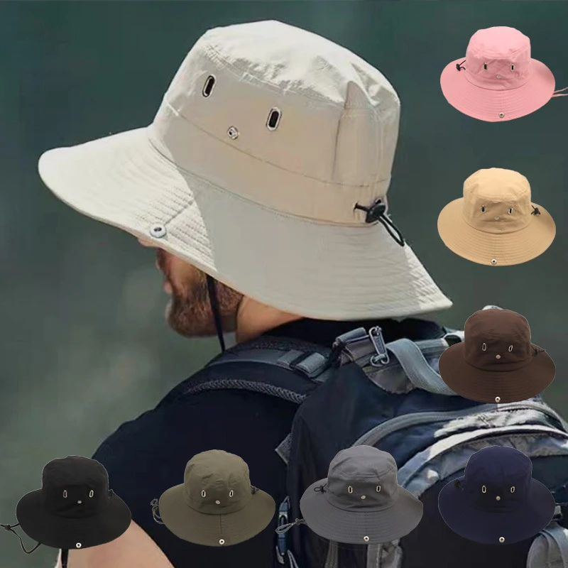 2024 Retro Mountaineering Hat Women Spring Summer Outdoor Camping Drawstring Western Cowboy Hats Simple Sunshade Fisherman Cap
2024 Retro Mountaineering Hat Women Spring Summer Outdoor Camping Drawstring Western Cowboy Hats Simple Sunshade Fisherman Cap