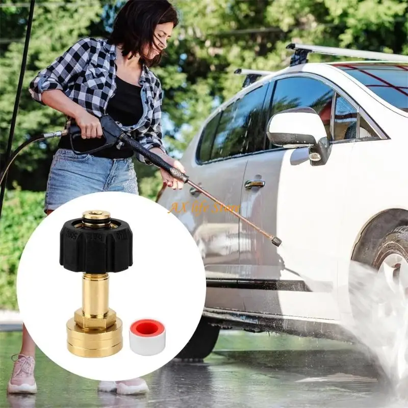 J2HA Brass Female Hose Adapter M22-14mm to 3/4Inch Hose Conversions Quick Connector
J2HA Brass Female Hose Adapter M22-14mm to 3/4Inch Hose Conversions Quick Connector