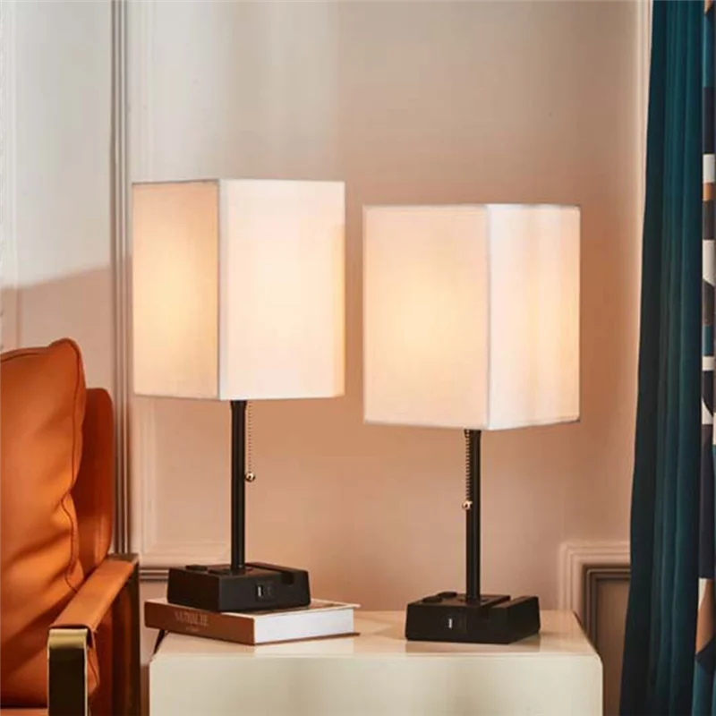 AB45 Touch Dimmable Bedside Lamp Rechargeable Light With USB Charge Ports& AC Outlet US Plug
AB45 Touch Dimmable Bedside Lamp Rechargeable Light With USB Charge Ports& AC Outlet US Plug