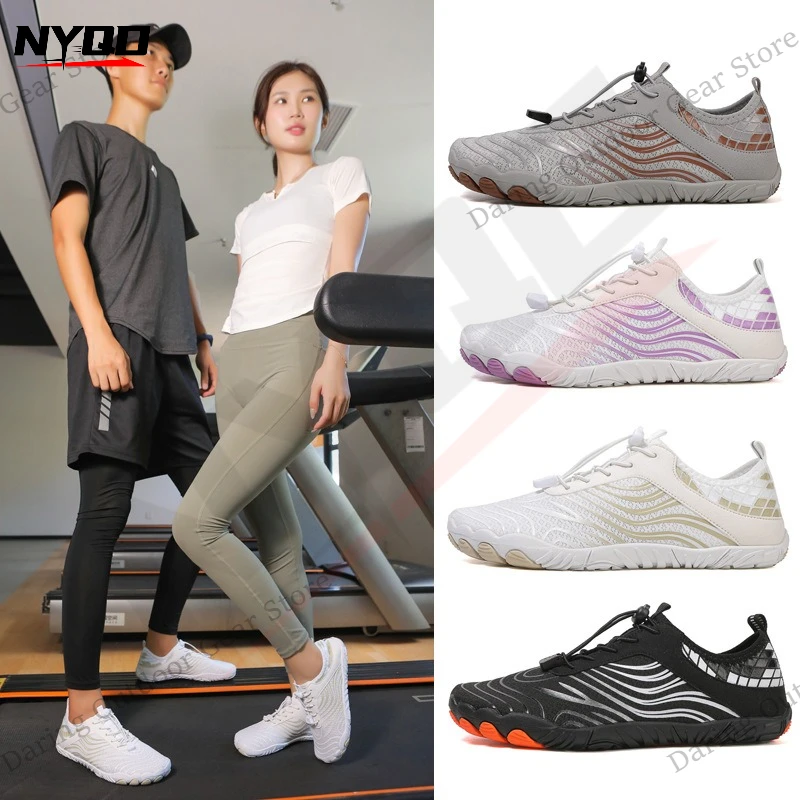 Outdoor Wading Anti-slip Beach Barefoot Diving Shoes Swimming Cycling Fitness Five Fingers Quick Dry Soft Lightweight Men Women
Outdoor Wading Anti-slip Beach Barefoot Diving Shoes Swimming Cycling Fitness Five Fingers Quick Dry Soft Lightweight Men Women