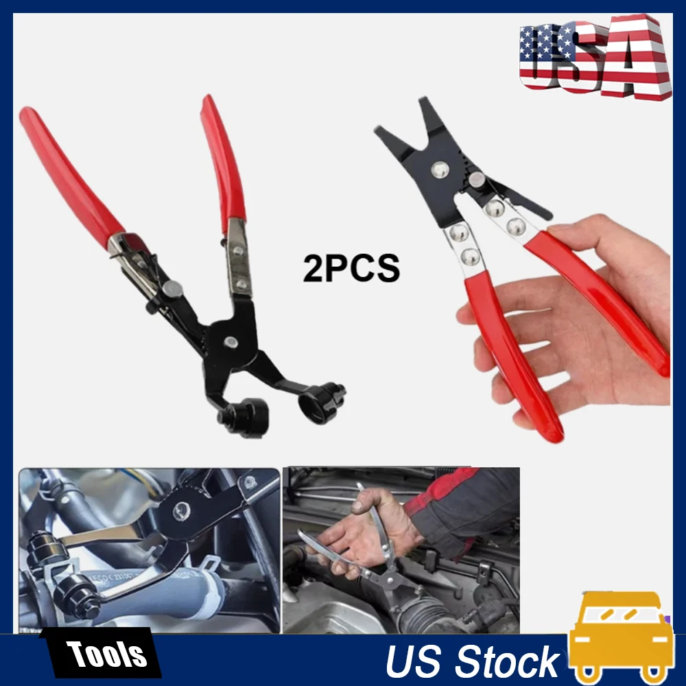 2x плоскогубцы для хомутов, автомобильные водопроводные трубы, пружинные инструменты для снятия комплекта охлаждающей жидкости топлива, зажимы для шлангов охлаждающей жидкости 
2x плоскогубцы для хомутов, автомобильные водопроводные трубы, пружинные инструменты для снятия комплекта охлаждающей жидкости топлива, зажимы для шлангов охлаждающей жидкости