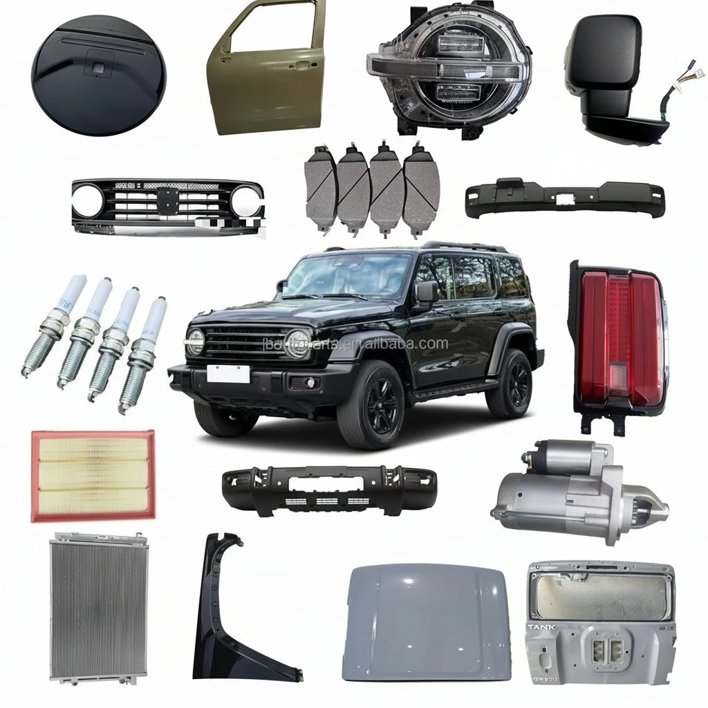 Rear Bumper, Bolt-On SUV Replacement Bumper Fit For GWM Tank 300 SUV 2020-2024, Vehicle Body Protection, Tank 300 Accessories
Rear Bumper, Bolt-On SUV Replacement Bumper Fit For GWM Tank 300 SUV 2020-2024, Vehicle Body Protection, Tank 300 Accessories