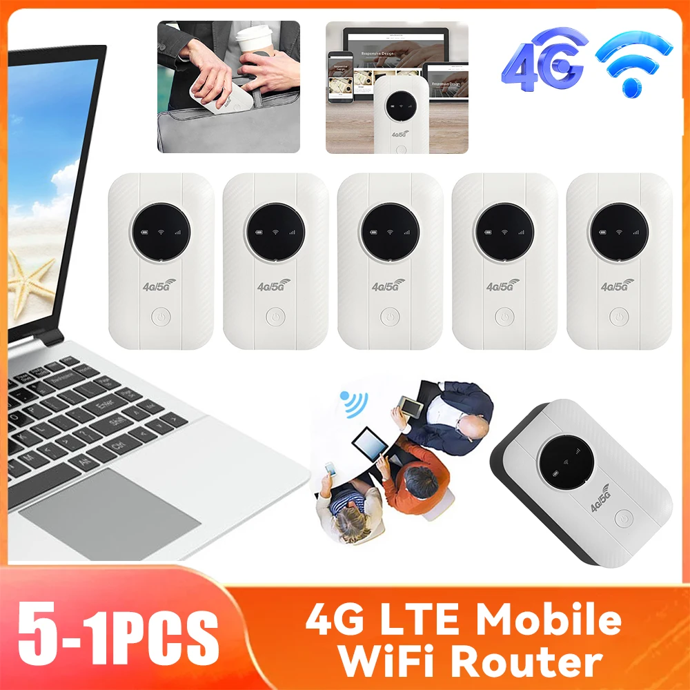 Мобильный Wi-Fi-маршрутизатор 4G LTE, 3650 мАч, 150 Мбит/с, портативная точка доступа Wi-Fi до 10 пользователей со слотом для SIM-карты, беспроводной маршрутизатор для автомобиля
Мобильный Wi-Fi-маршрутизатор 4G LTE, 3650 мАч, 150 Мбит/с, портативная точка доступа Wi-Fi до 10 пользователей со слотом для SIM-карты, беспроводной маршрутизатор для автомобиля
