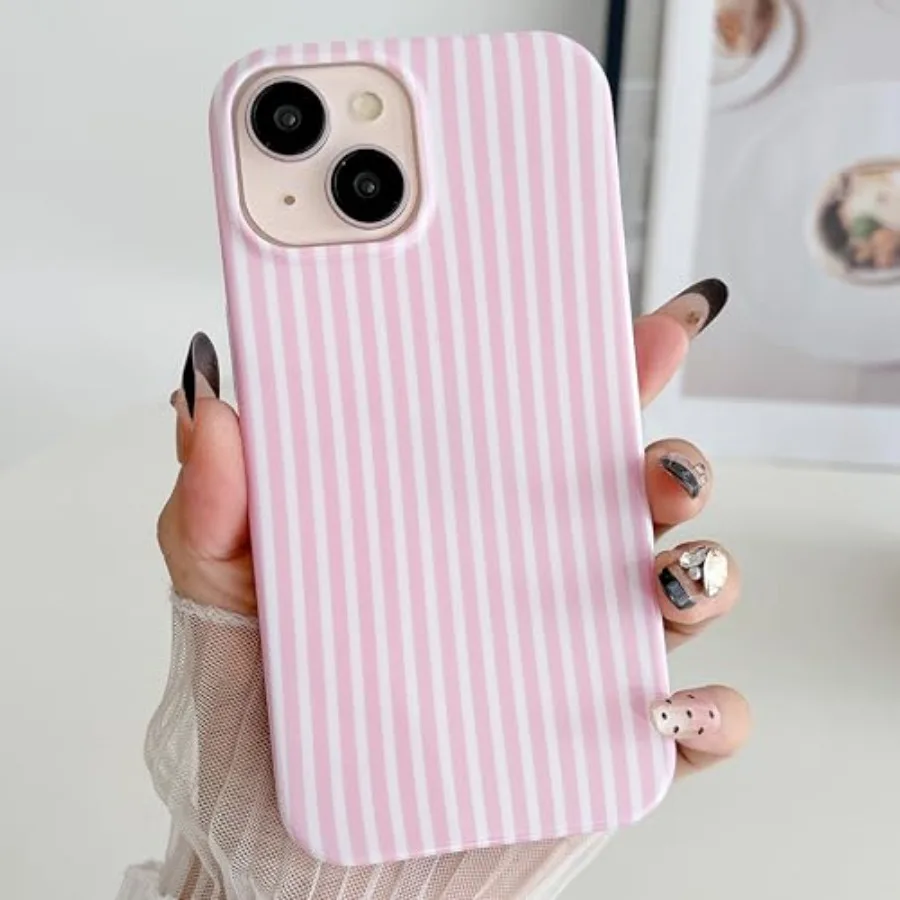 Striped Phone Case for iPhone 13 iPhone 14 iPhone 15, Fashion Retro Stripe Pattern Aesthetic Cover, Soft TPU Slim Shockproof Ca
Striped Phone Case for iPhone 13 iPhone 14 iPhone 15, Fashion Retro Stripe Pattern Aesthetic Cover, Soft TPU Slim Shockproof Ca
