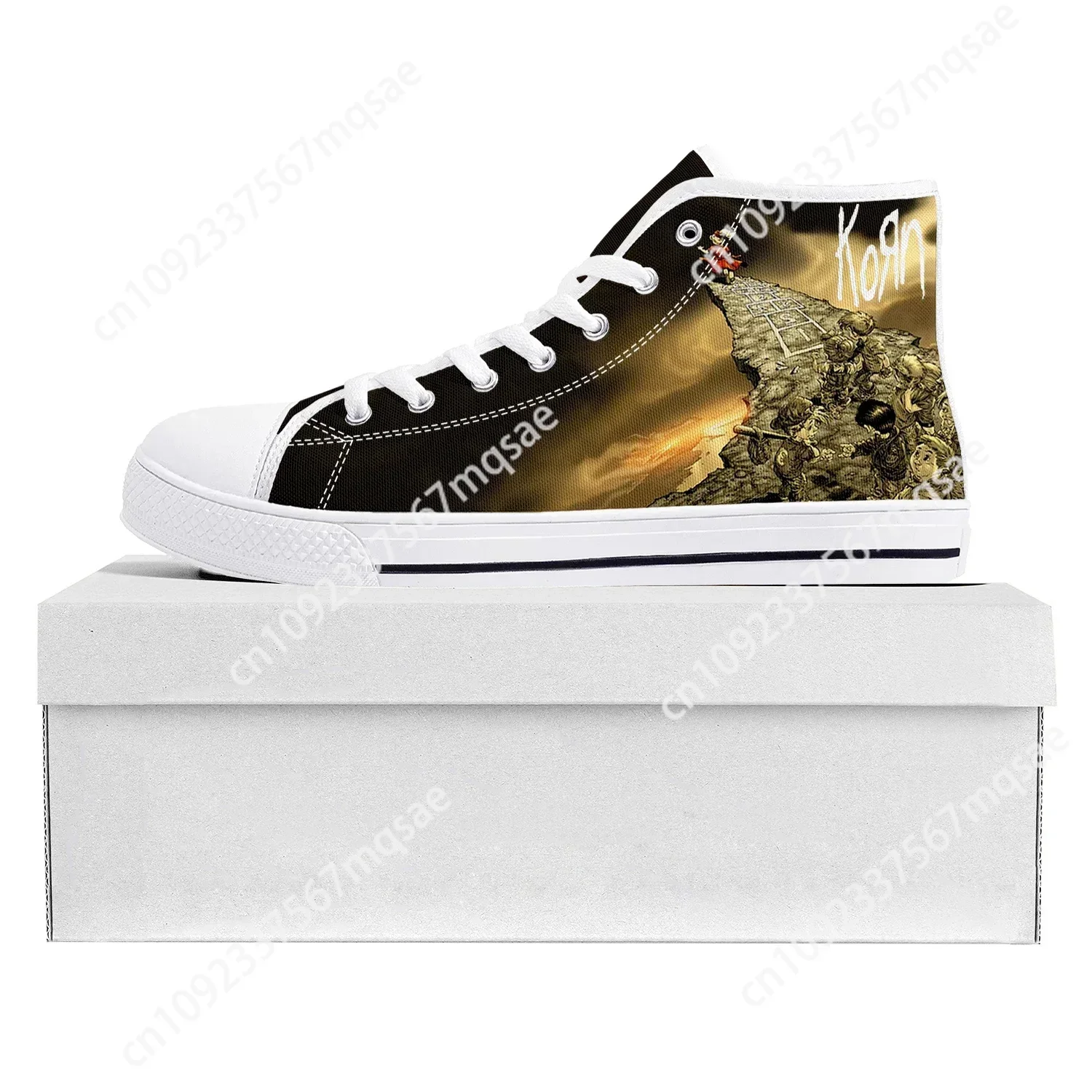 Korn Rock Band High Top High Quality Sneakers Mens Womens Teenager Canvas Sneaker 3D Print Casual Couple Shoes Custom Shoe White
Korn Rock Band High Top High Quality Sneakers Mens Womens Teenager Canvas Sneaker 3D Print Casual Couple Shoes Custom Shoe White