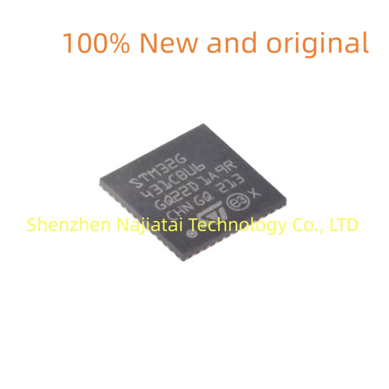 5 шт./лот, 100% новый оригинальный чип STM32G031C8U6 STM32G UFQFN-48
5 шт./лот, 100% новый оригинальный чип STM32G031C8U6 STM32G UFQFN-48