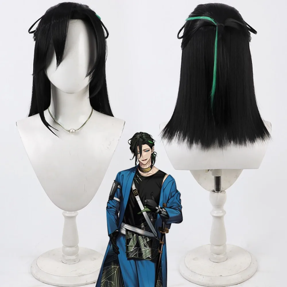 Парик для косплея Touken Ranbu Tachi Tsuranuki, черный, с имитацией корней волос и встроенными прядями
Парик для косплея Touken Ranbu Tachi Tsuranuki, черный, с имитацией корней волос и встроенными прядями
