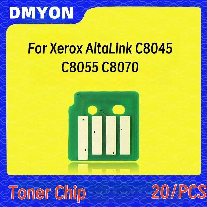 20pcs 006R01701 006R01697 006R01509 Toner Cartridge Chip For Xerox AltaLink C8045 C8055 C8070 Printer Chips C8035
20pcs 006R01701 006R01697 006R01509 Toner Cartridge Chip For Xerox AltaLink C8045 C8055 C8070 Printer Chips C8035