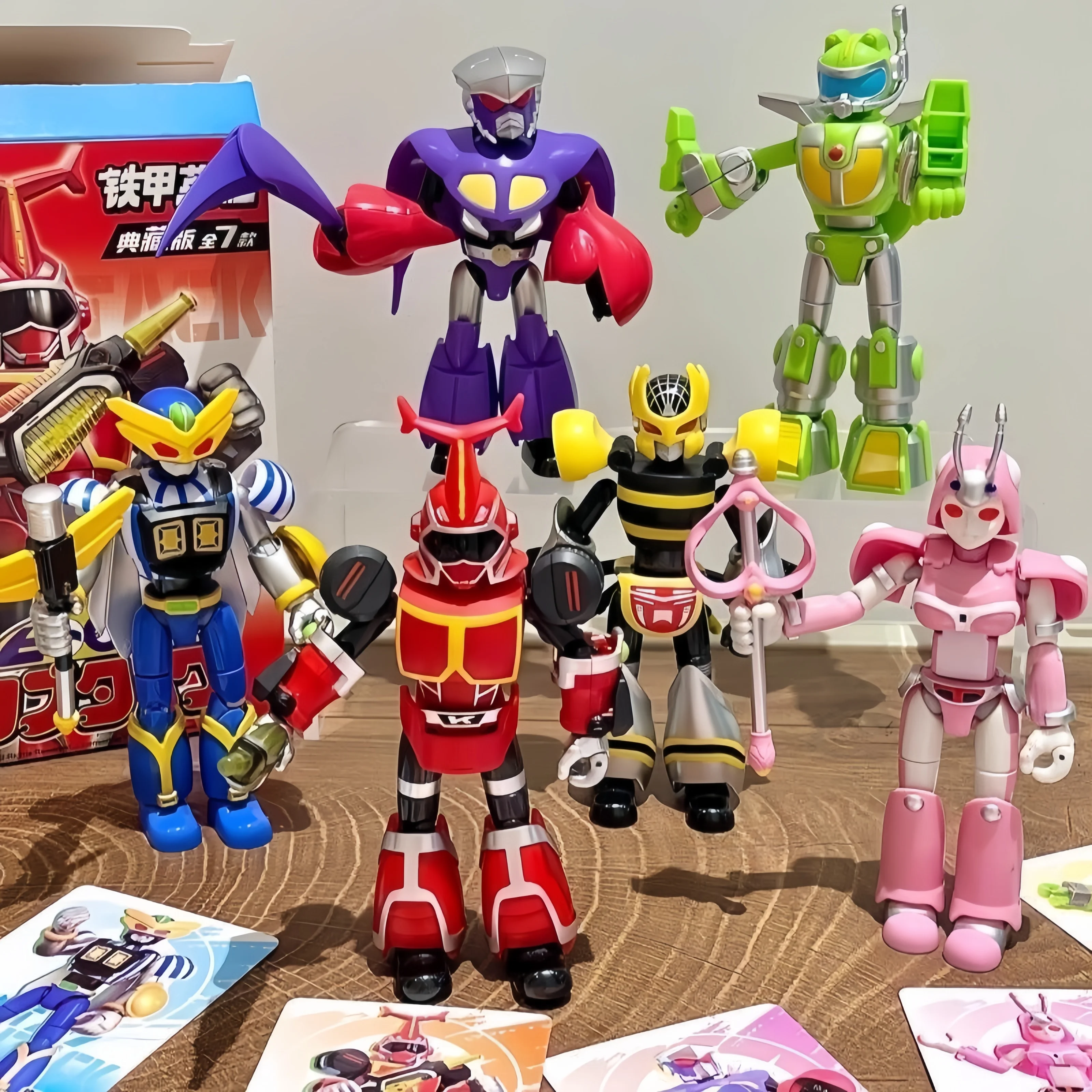 Licensed B-Robo Kabutack Alloy Assembled Collection Edition Blind Box Action Figures Cartoon Character Toys Fans Gift
Licensed B-Robo Kabutack Alloy Assembled Collection Edition Blind Box Action Figures Cartoon Character Toys Fans Gift