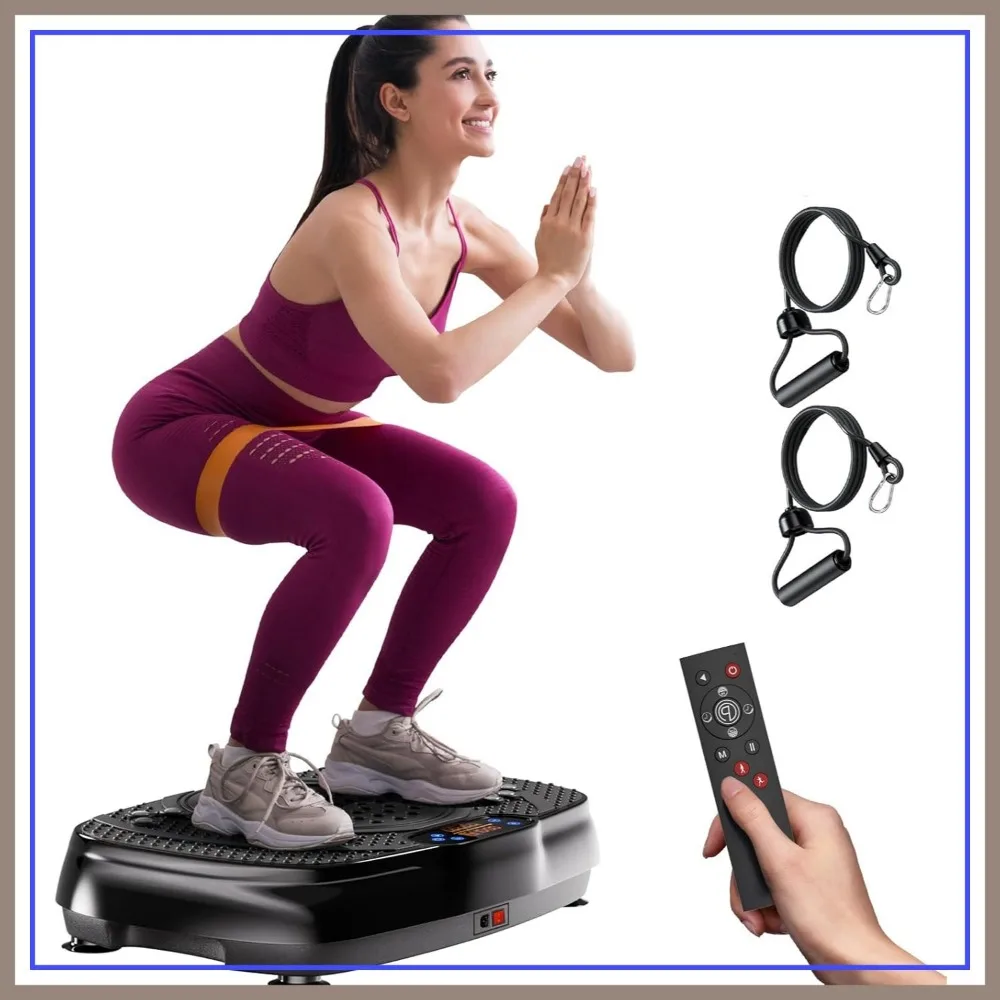 Vibration Plate Exercise Machine 400lbs Whole Body Workout Platform for Home Fitness Fat Burner
Vibration Plate Exercise Machine 400lbs Whole Body Workout Platform for Home Fitness Fat Burner