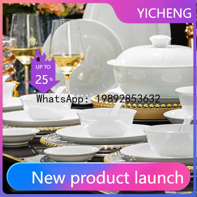 Xl underglaze high white porcelain bowl and chopstick set - minimalist style dinnerware set for home use
Xl underglaze high white porcelain bowl and chopstick set - minimalist style dinnerware set for home use