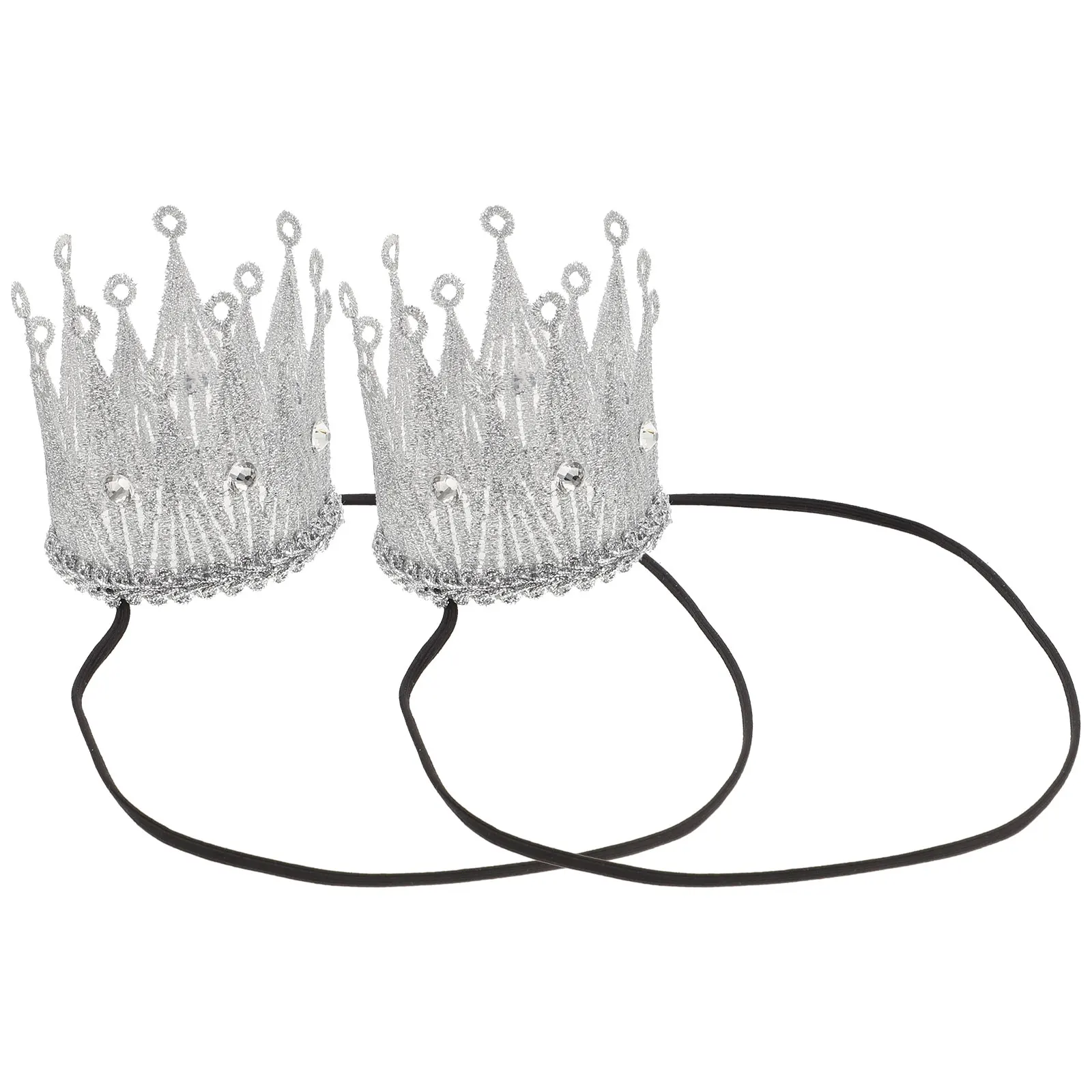 2 Pcs Crown Headband Princess Costume Accessory Shiny Glitter Birthday Toy Lightweight Comfortable Photography Weddings Cosplay
2 Pcs Crown Headband Princess Costume Accessory Shiny Glitter Birthday Toy Lightweight Comfortable Photography Weddings Cosplay