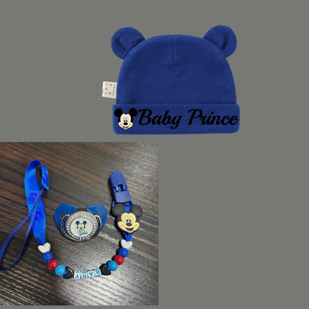 Anime print pacifier and pacifier holder unique design for newborn baby warm cap exquisite gift suitable for baby parties
Anime print pacifier and pacifier holder unique design for newborn baby warm cap exquisite gift suitable for baby parties
