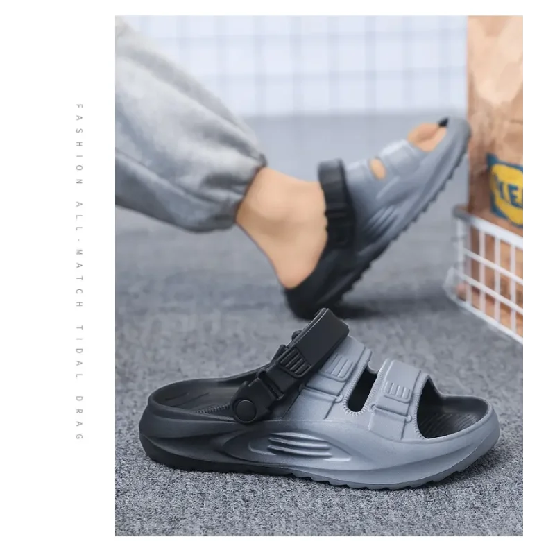 Double Buckle Adjustable Platform Sandals Soft Cushioned EVA Slides Breathable Casual Shoes for Home Street Walking
Double Buckle Adjustable Platform Sandals Soft Cushioned EVA Slides Breathable Casual Shoes for Home Street Walking