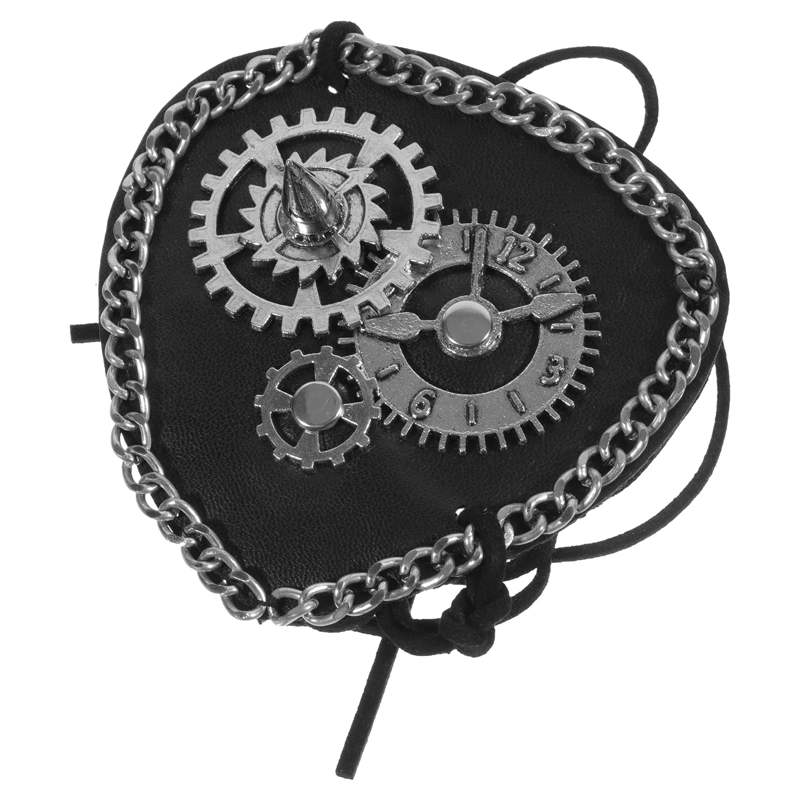 Single Eye Cover Lightweight Retro Decorative PU Mask for Party Cosplay Black Comfortable Out
Single Eye Cover Lightweight Retro Decorative PU Mask for Party Cosplay Black Comfortable Out