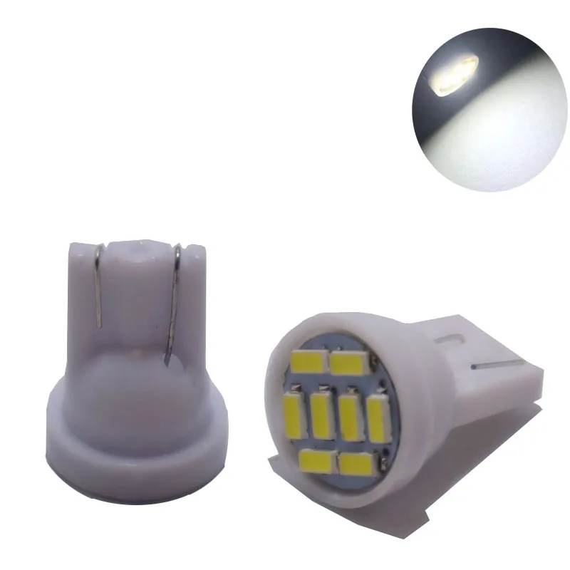 2000Pcs T10 3014 8 SMD 194 168 192 LED Auto Accessories W5W LED Car Lamps Wedge Parking Light Bulbs DC 12V
2000Pcs T10 3014 8 SMD 194 168 192 LED Auto Accessories W5W LED Car Lamps Wedge Parking Light Bulbs DC 12V