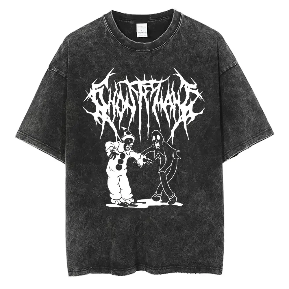 Washed Vintage Ghostemane Hip Hop Fashion T-shirt Men Women Trend Casual Oversized T Shirt Male Rock Trap Metal Gothic T-shirts
Washed Vintage Ghostemane Hip Hop Fashion T-shirt Men Women Trend Casual Oversized T Shirt Male Rock Trap Metal Gothic T-shirts