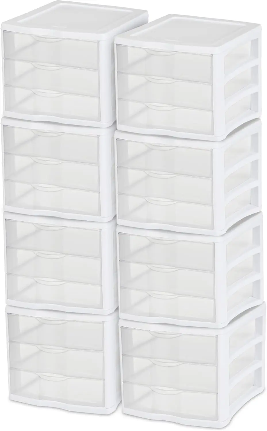 Система хранения Sterilite Clearview Compact с 3 выдвижными ящиками, (8 шт.)
Система хранения Sterilite Clearview Compact с 3 выдвижными ящиками, (8 шт.)