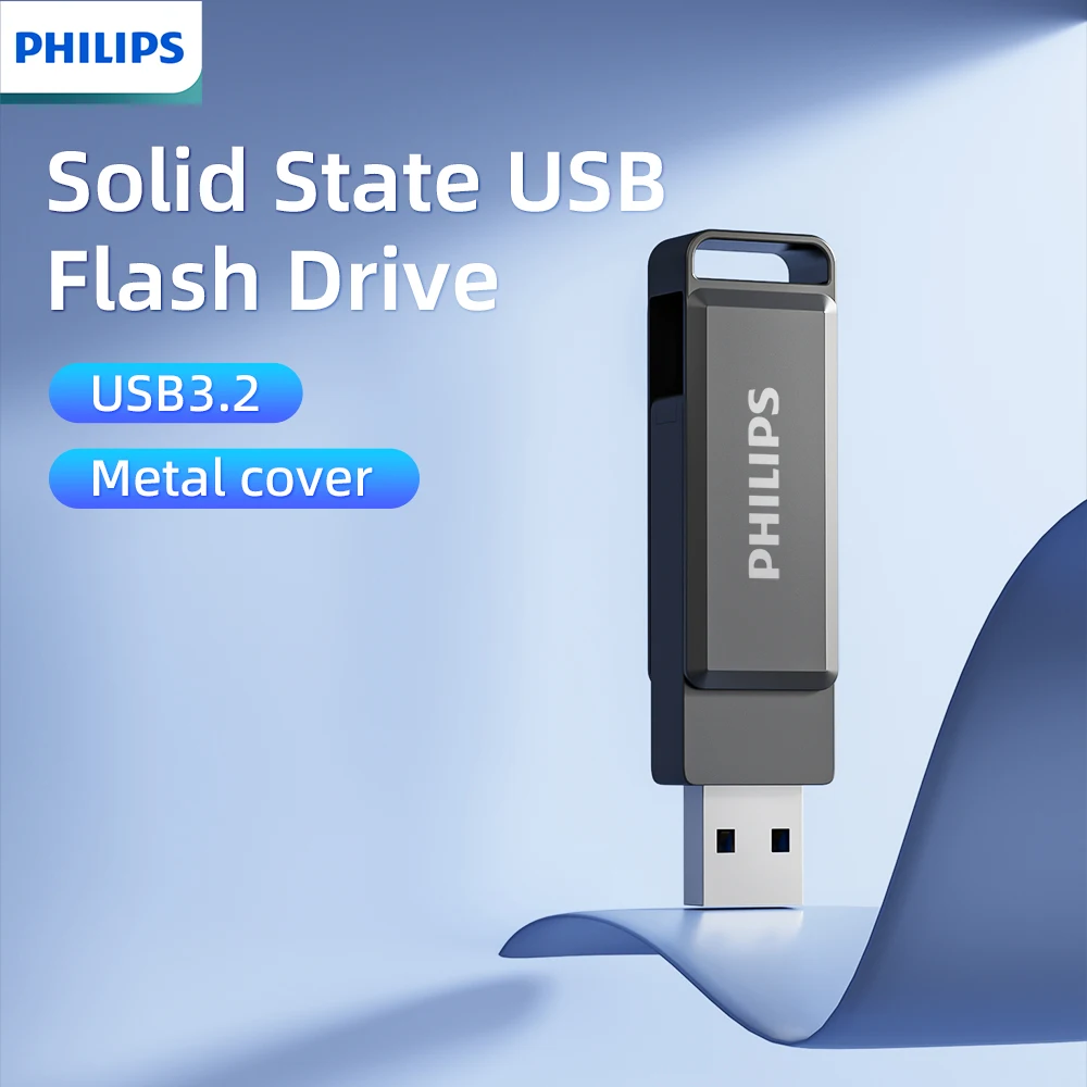 Philips Dark Gray USB3.2 Flash Drive Rapid Large File Transfer Compact Portable Storage Stick For Computer Vehicle Study Use
Philips Dark Gray USB3.2 Flash Drive Rapid Large File Transfer Compact Portable Storage Stick For Computer Vehicle Study Use