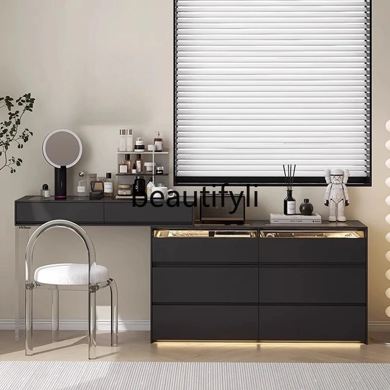 Italian minimalist dresser, chest of drawers, multi-functional storage cabinet, makeup table
Italian minimalist dresser, chest of drawers, multi-functional storage cabinet, makeup table