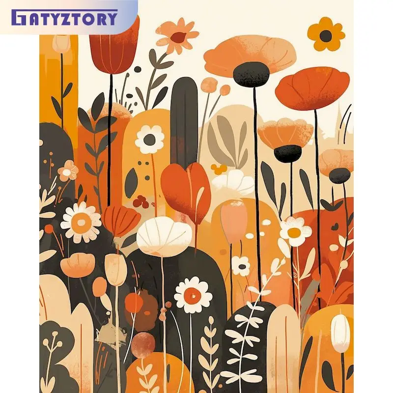 GATYZTORY Painting By Number Daisy Kits Handpainted DIY Picture By Number Flower Home Decoration Drawing On Canvas Gift
GATYZTORY Painting By Number Daisy Kits Handpainted DIY Picture By Number Flower Home Decoration Drawing On Canvas Gift