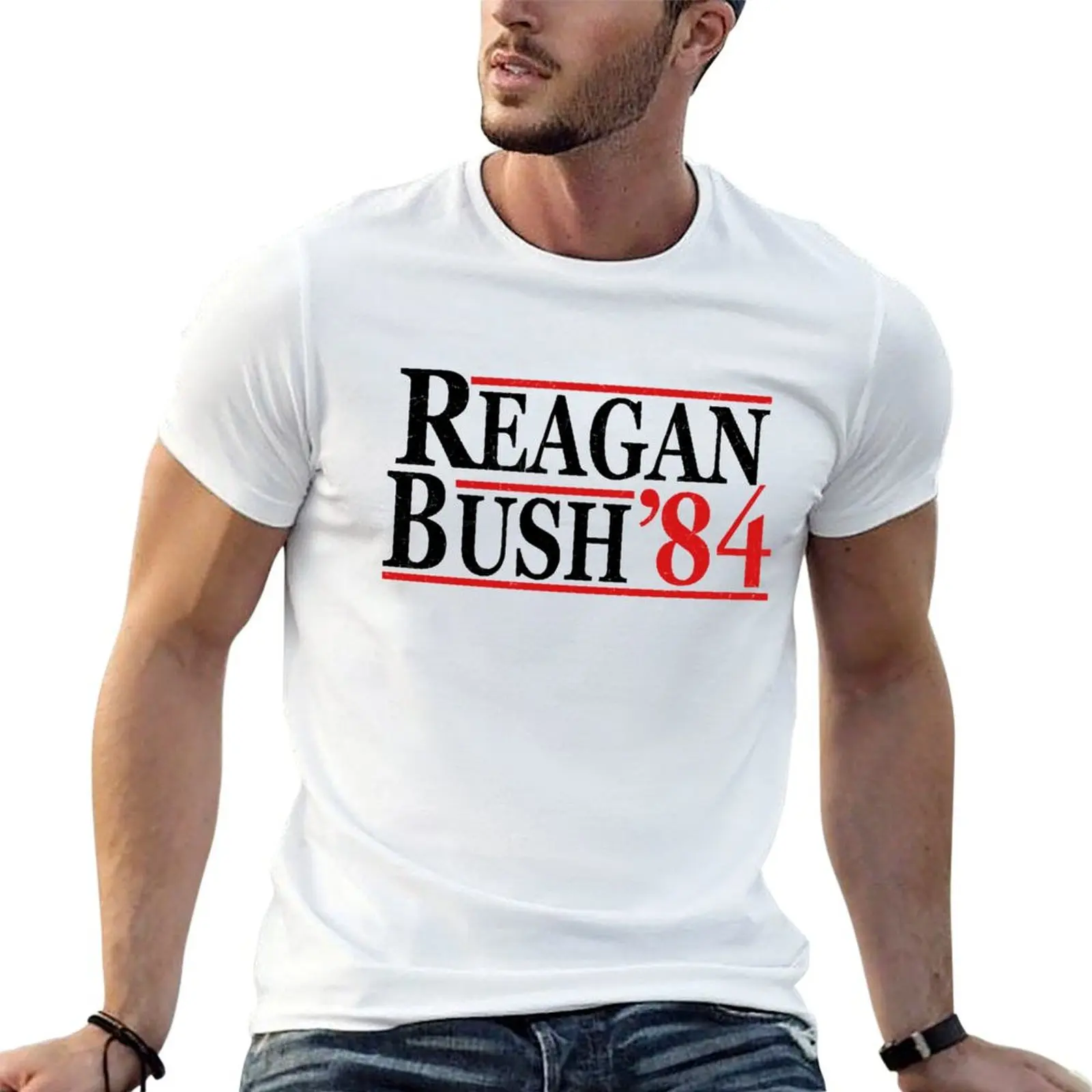 shirts for BUSH REAGAN cotton funny shirts t graphic T-Shirt man t 84 vintage
shirts for BUSH REAGAN cotton funny shirts t graphic T-Shirt man t 84 vintage