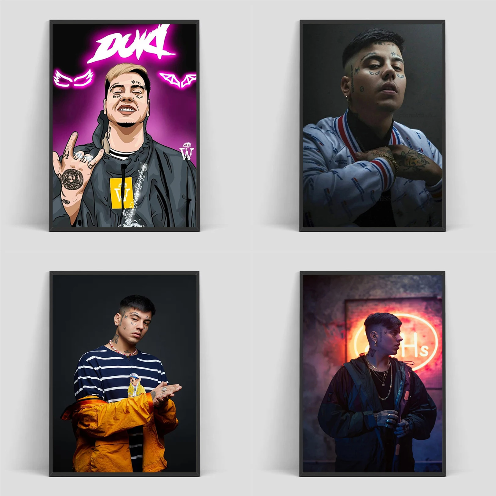Argentine Rapper Duki Poster Gaming Room Decoration Home Posters for Wall Art Decorative Paintings Print Painting on Canvas Home
Argentine Rapper Duki Poster Gaming Room Decoration Home Posters for Wall Art Decorative Paintings Print Painting on Canvas Home