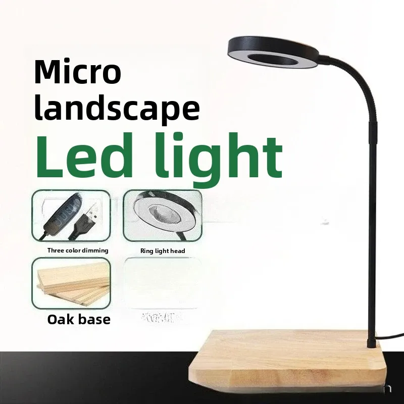 Micro Landscape LED Aquarium Light, Bamboo Board Base Lamp, Aquatic Plants, Moss, Water and Land Lamp, Succulent sLamp
Micro Landscape LED Aquarium Light, Bamboo Board Base Lamp, Aquatic Plants, Moss, Water and Land Lamp, Succulent sLamp