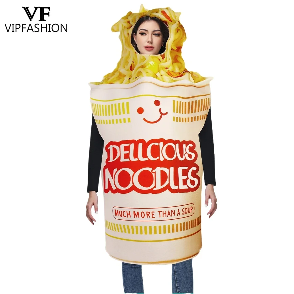 VIP FASHION Adult Instant Noodle Costume Food Party Outfit Hilarious Ramen Cup Cosplay Disguise Suit Halloween Performance Wear
VIP FASHION Adult Instant Noodle Costume Food Party Outfit Hilarious Ramen Cup Cosplay Disguise Suit Halloween Performance Wear