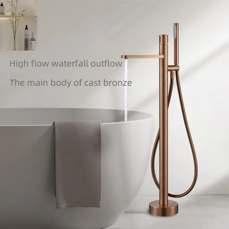 Hot Cold Bathtub Faucet Freestanding Tub Side Shower Set for Hotel Home Use
Hot Cold Bathtub Faucet Freestanding Tub Side Shower Set for Hotel Home Use
