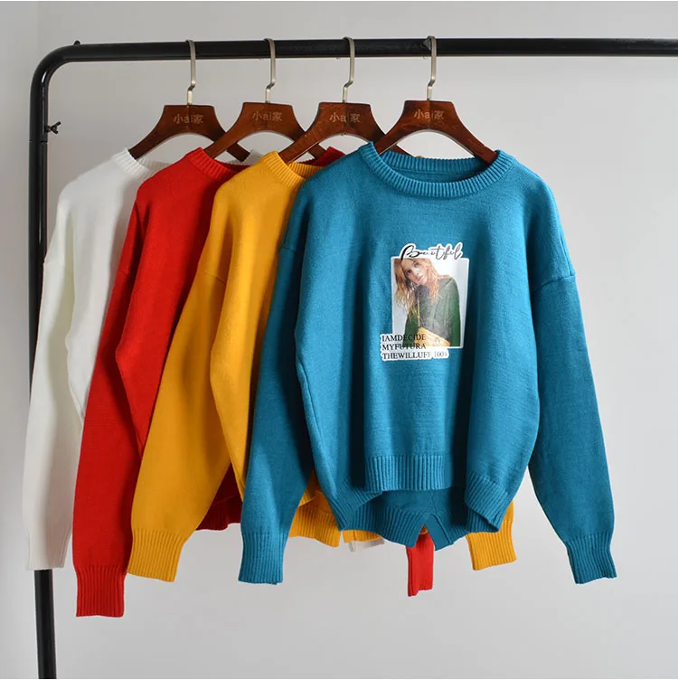 Trendy Stier Thiened Oversized Long Sve Sweater Women's Winter New Sle Slimming Base Layer Knitted Top round Ne
Trendy Stier Thiened Oversized Long Sve Sweater Women's Winter New Sle Slimming Base Layer Knitted Top round Ne