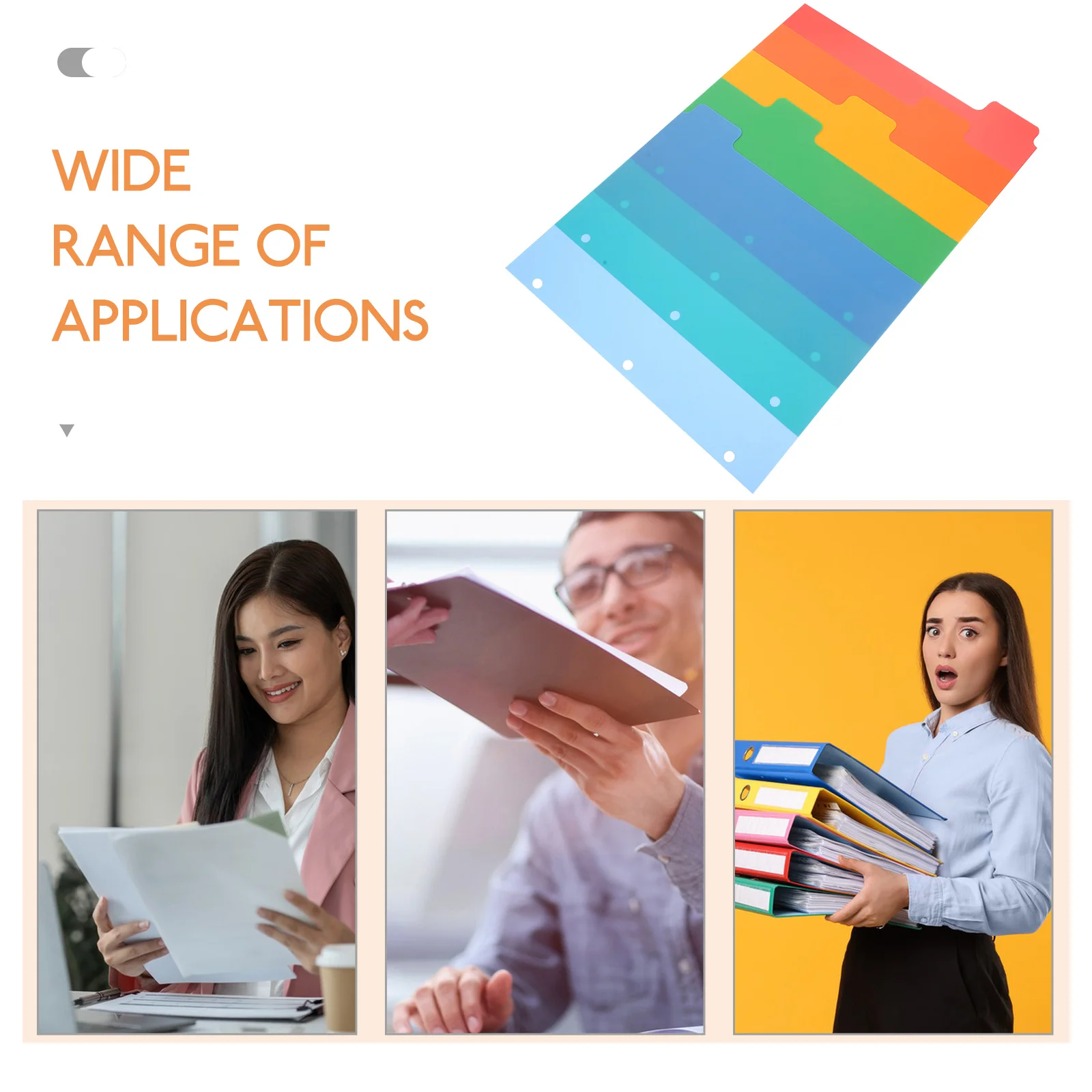 5pcs Plastic Binder Notebook Tab Dividers Index Classified Labels For Journals Notebooks Reports Presentations Colored Page
5pcs Plastic Binder Notebook Tab Dividers Index Classified Labels For Journals Notebooks Reports Presentations Colored Page