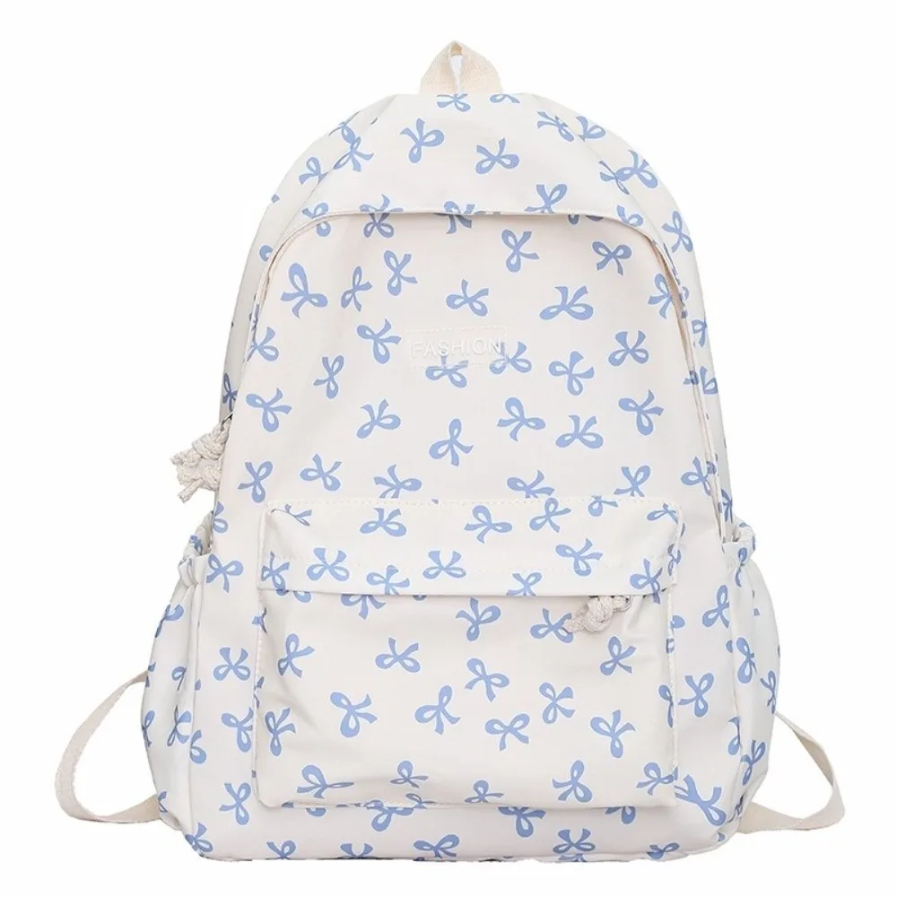 Nylon Bow Backpack Lightweight Large Capacity Students School Bag Storage Bag Adjustable Strap Teenagers Shoulder Bag
Nylon Bow Backpack Lightweight Large Capacity Students School Bag Storage Bag Adjustable Strap Teenagers Shoulder Bag