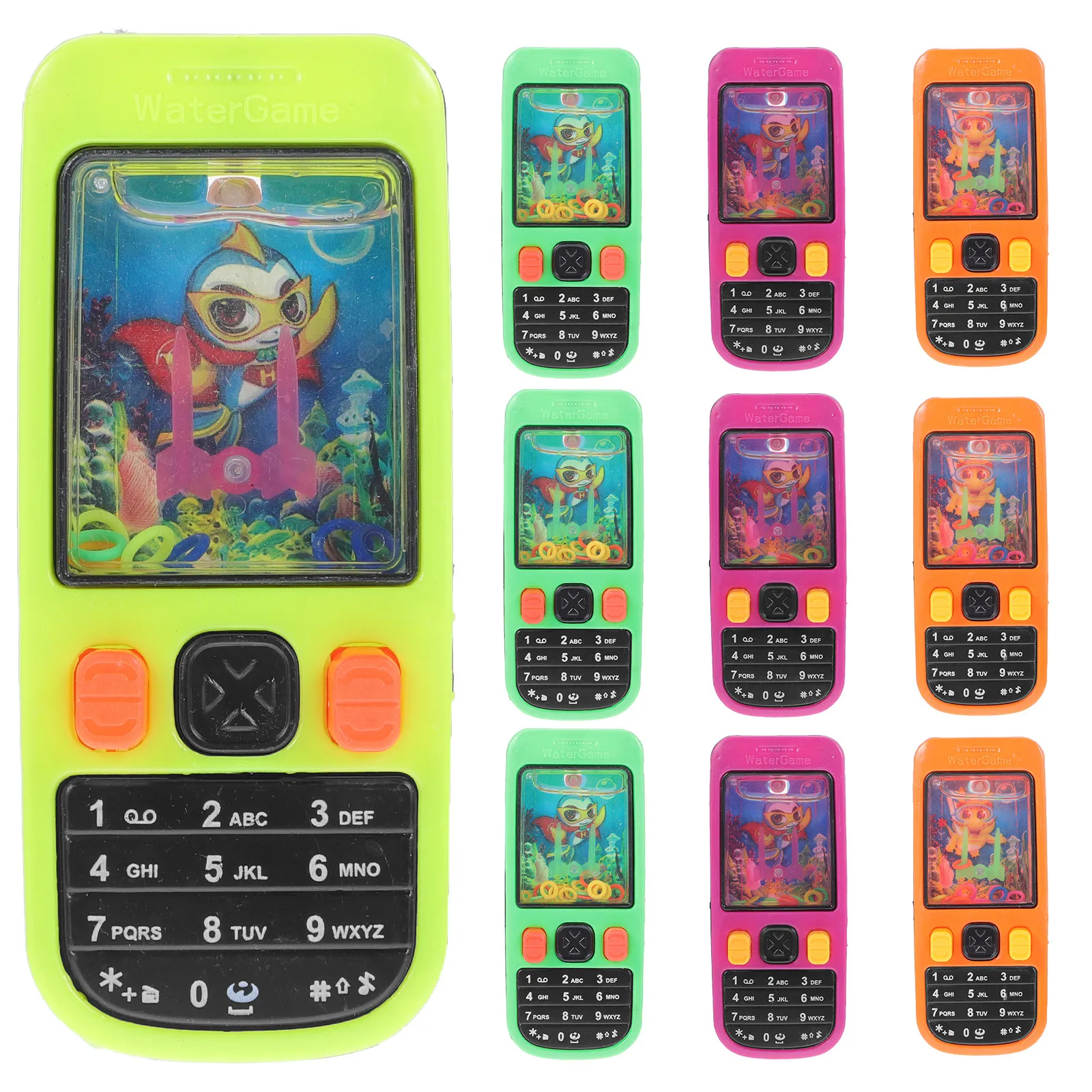 10Pcs Water Ring Toss Handheld Game Creative Cellphone Shape Stress Reliever for Kids Adults Birthday Childrens Day Christmas
10Pcs Water Ring Toss Handheld Game Creative Cellphone Shape Stress Reliever for Kids Adults Birthday Childrens Day Christmas