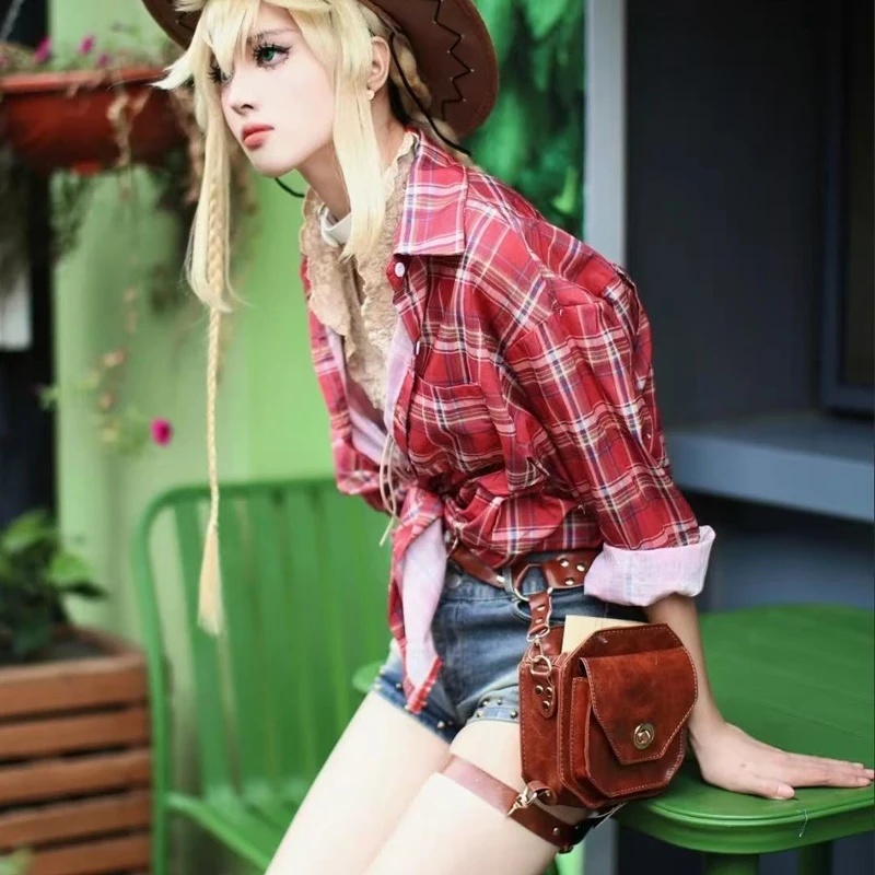 Fashion Black Pu Leather Waist Bags for Women Punk Steam Retro Motorcycle Outdoor Riding Travel Fanny Pack Hanging Leg Mobile Ba
Fashion Black Pu Leather Waist Bags for Women Punk Steam Retro Motorcycle Outdoor Riding Travel Fanny Pack Hanging Leg Mobile Ba