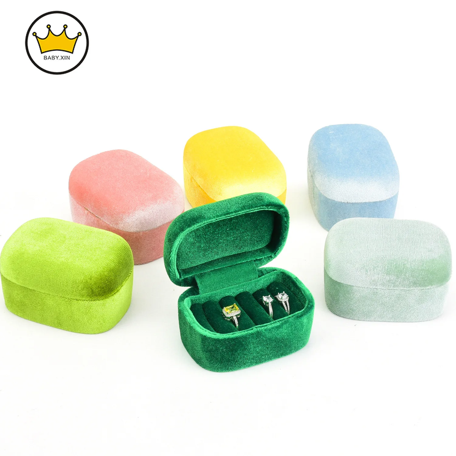 Portable Travel Jewelry Organizer Mini Ring Box with Multiple Slots Case for Rings Earrings Gift for Her
Portable Travel Jewelry Organizer Mini Ring Box with Multiple Slots Case for Rings Earrings Gift for Her