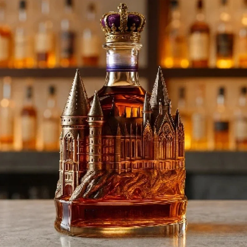 New Creative Castle Wine Bottle - Food Grade Sealed Storage Bottle for Red Wine and Whiskey
New Creative Castle Wine Bottle - Food Grade Sealed Storage Bottle for Red Wine and Whiskey