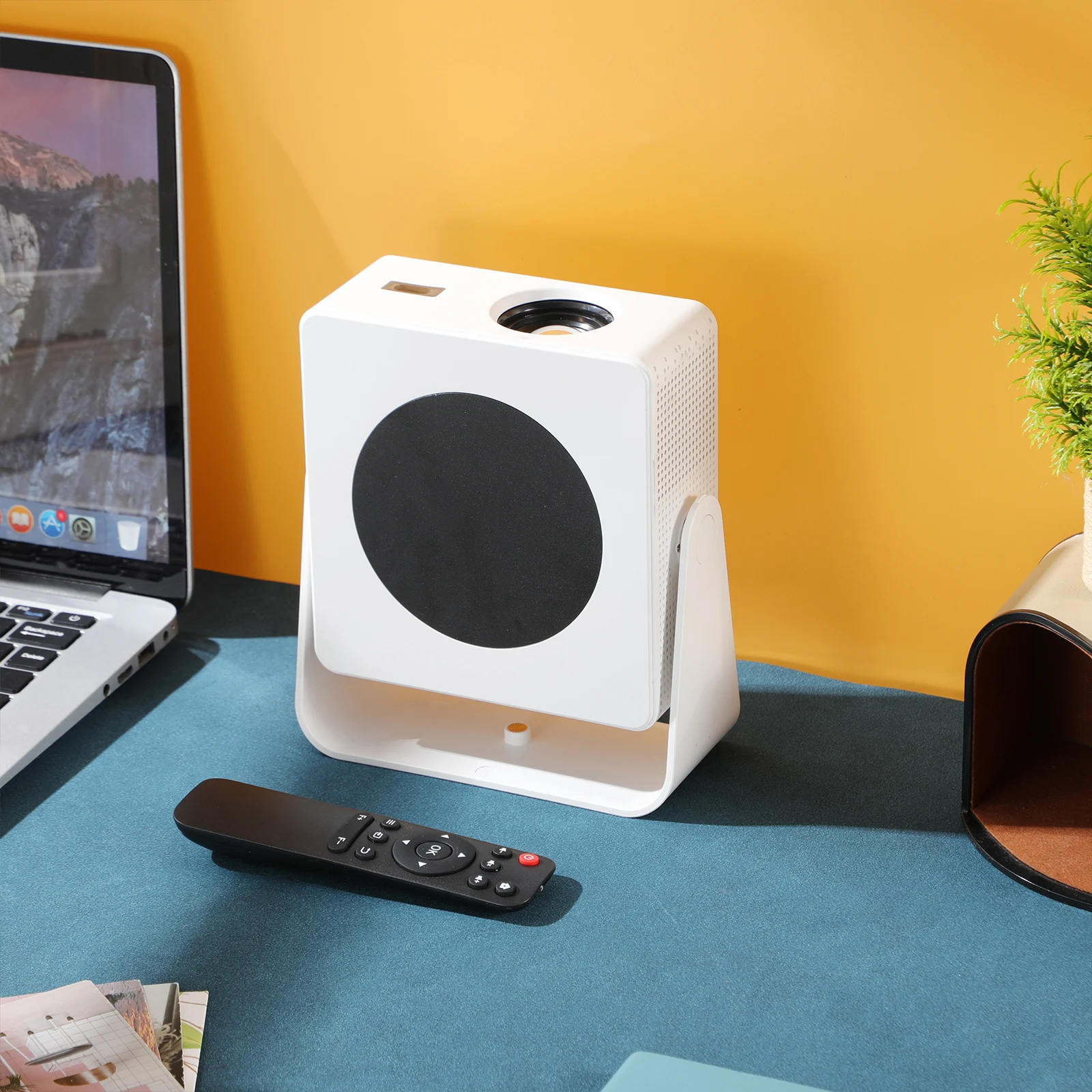Smart Projector with WiFi and Wireless - Rotatable Mini Video Projector for Indoor/Outdoor Home Entertainment, US Plug
Smart Projector with WiFi and Wireless - Rotatable Mini Video Projector for Indoor/Outdoor Home Entertainment, US Plug