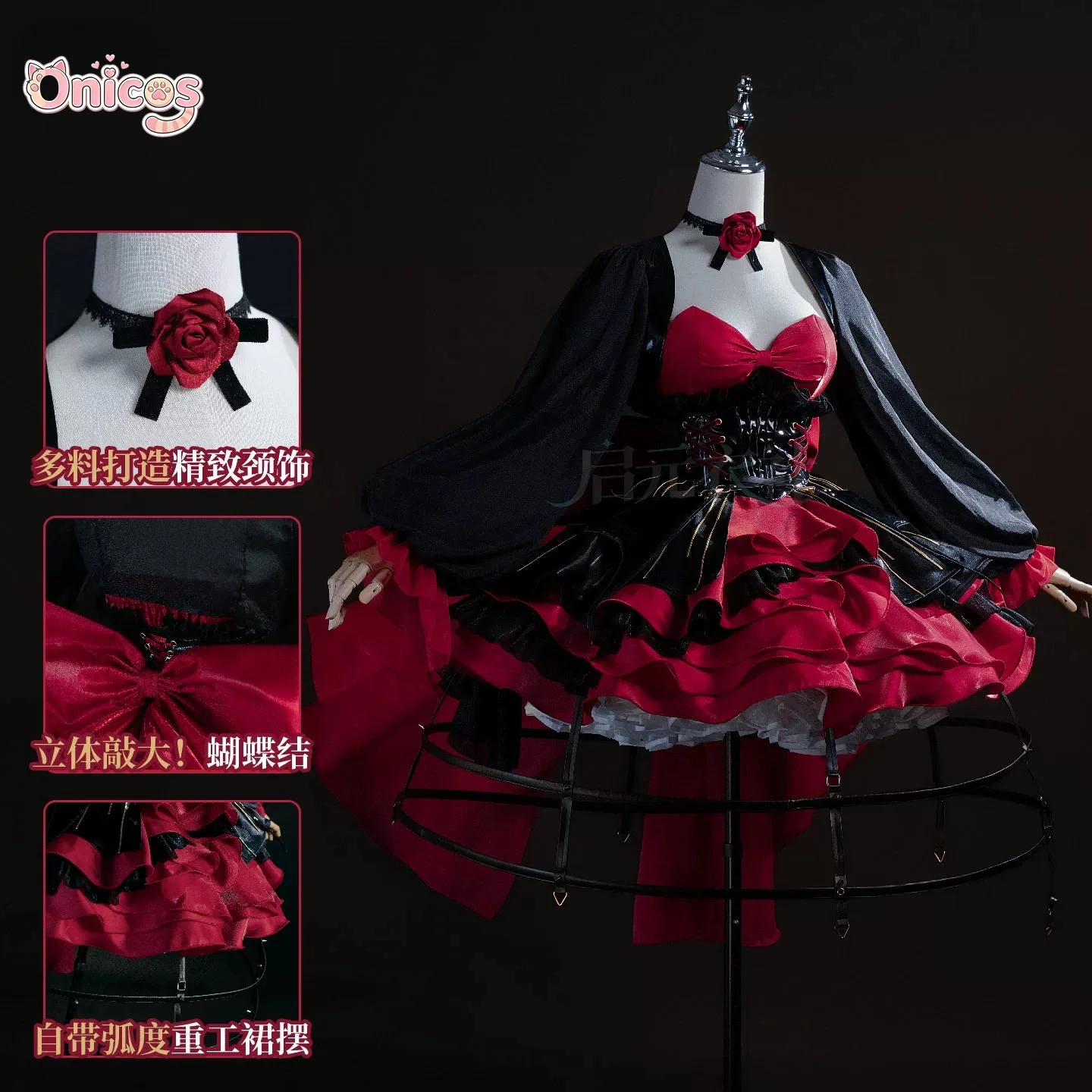 Game Wuthering Waves Phrolova Cosplay Costume Gorgeous Black Red Dress Women Halloween Carnival Party Comic Con Outfit Onicos
Game Wuthering Waves Phrolova Cosplay Costume Gorgeous Black Red Dress Women Halloween Carnival Party Comic Con Outfit Onicos