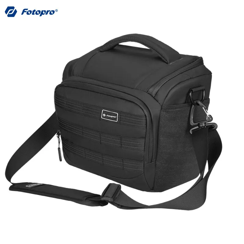 Fotopro Traveler Series FB02D Crossbody Camera Bag for Outdoor Use (0.67 kg) Capacity: DSLR kit (24-70mm) + 2 lenses
Fotopro Traveler Series FB02D Crossbody Camera Bag for Outdoor Use (0.67 kg) Capacity: DSLR kit (24-70mm) + 2 lenses