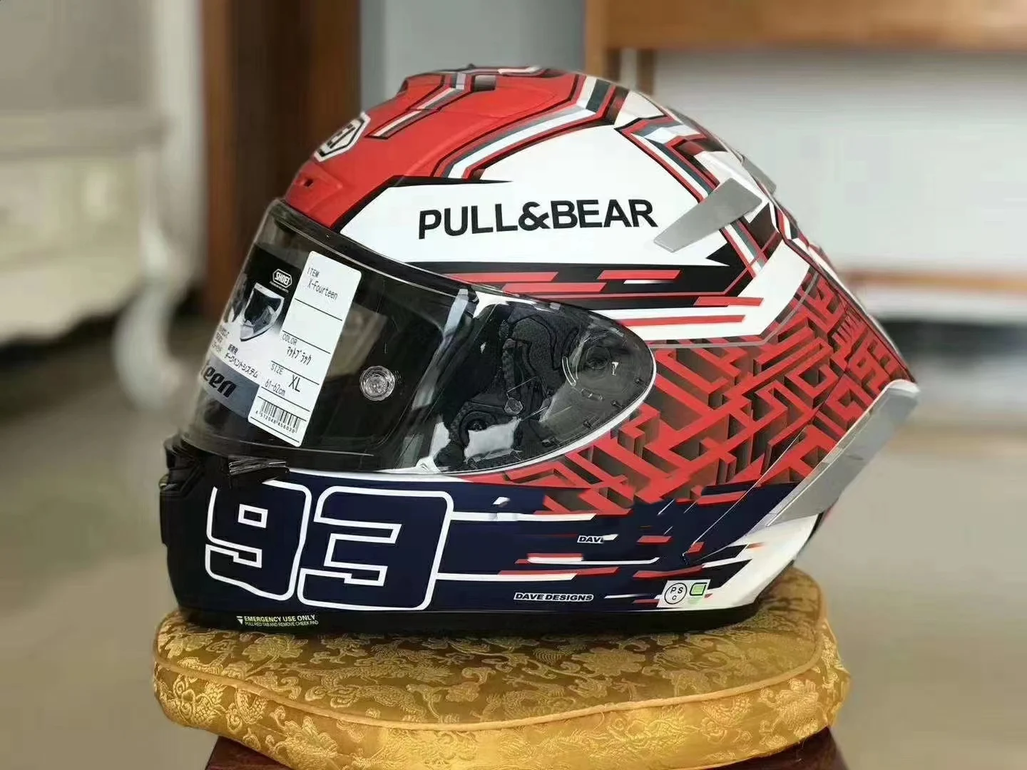 Full Face Motorcycle helmet X14 X-Spirit III white red helmet Riding Motocross Racing Motobike Helmet
Full Face Motorcycle helmet X14 X-Spirit III white red helmet Riding Motocross Racing Motobike Helmet