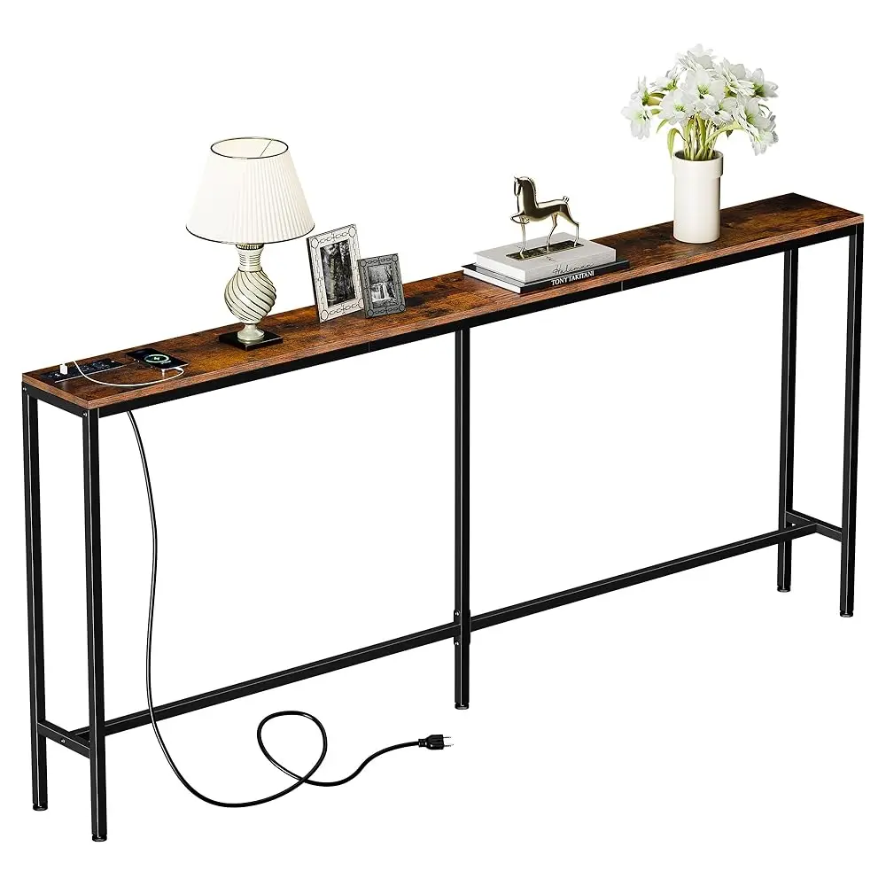 70.8"" Console Table With Power Outlet, Wood Narrow Sofa Platform With Charging Station, Entryway Hallway Behind Couch Table
70.8"" Console Table With Power Outlet, Wood Narrow Sofa Platform With Charging Station, Entryway Hallway Behind Couch Table