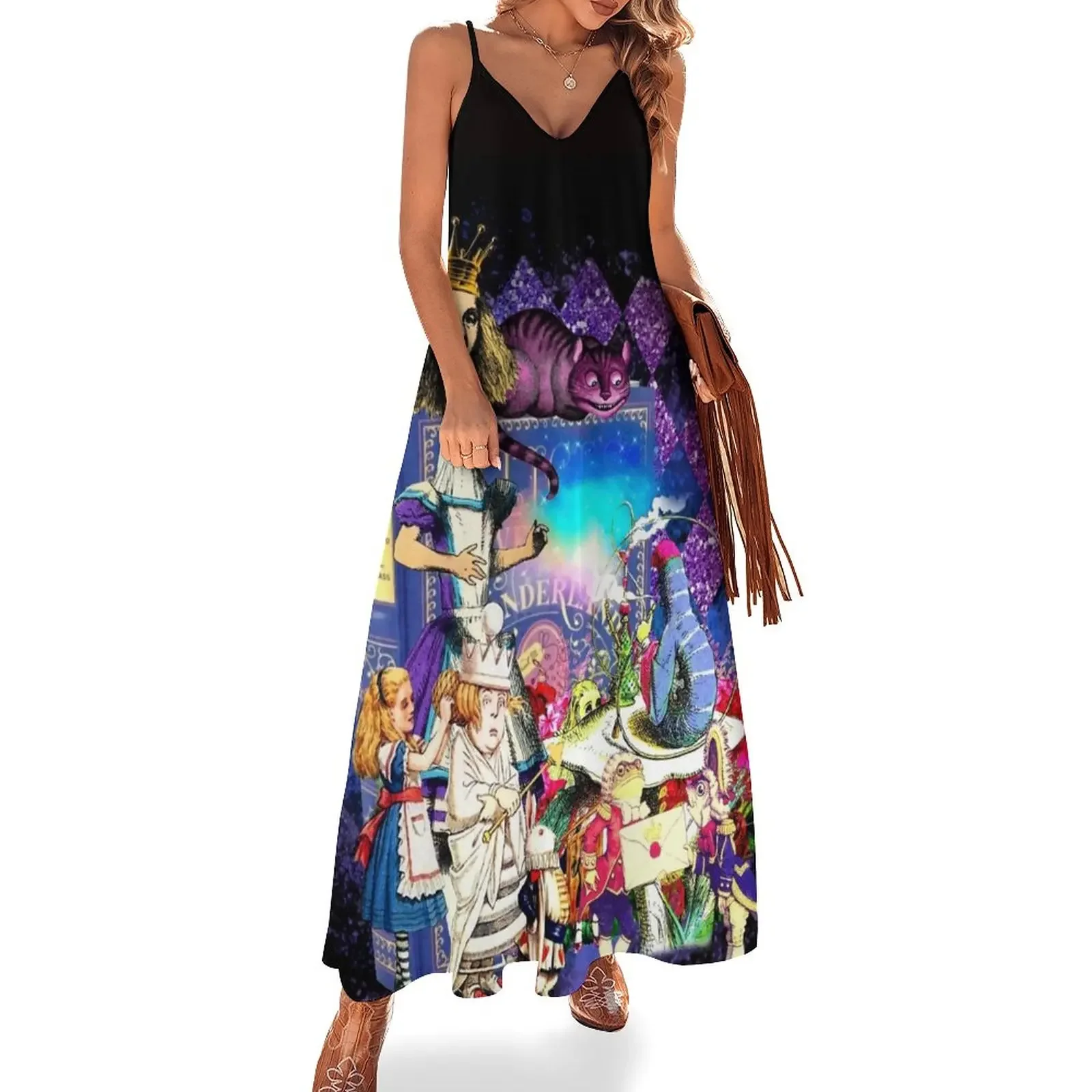 mask of Alice Sleeveless Dress dress party evening elegant luxury celebrity Party dresses for women Female clothing
mask of Alice Sleeveless Dress dress party evening elegant luxury celebrity Party dresses for women Female clothing