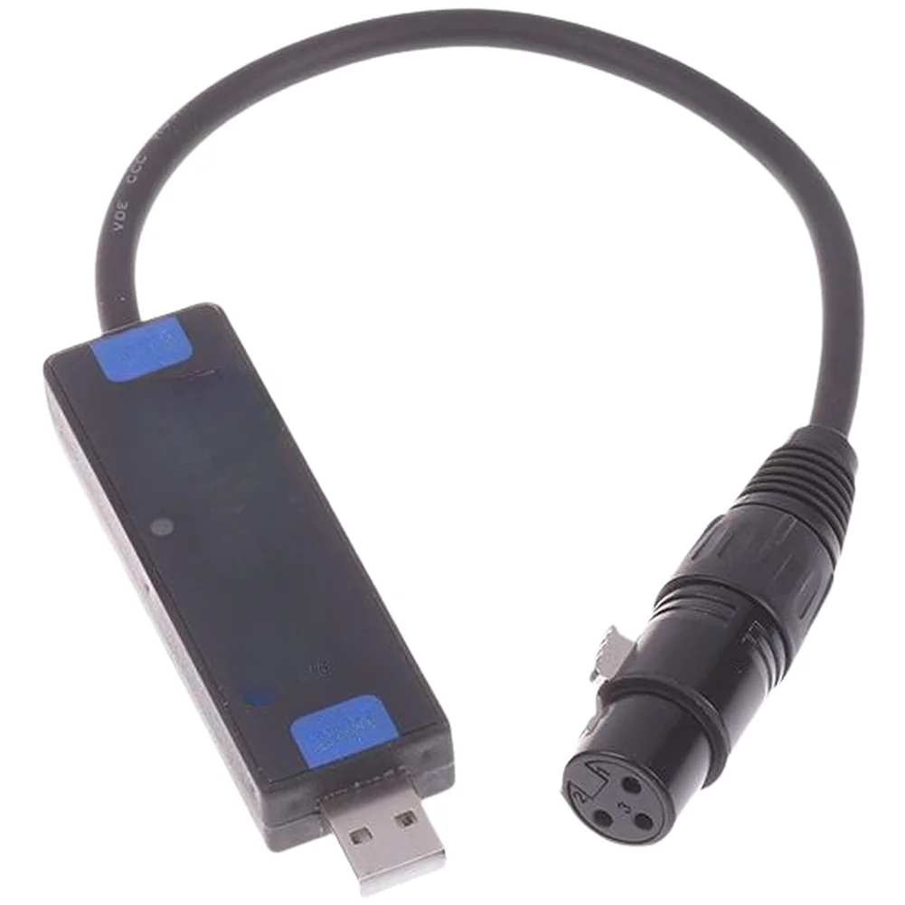 Programmable USB Lighting Controller Cable For Stage Lighting Controllers Suitable For Various Lighting Control Scenarios
Programmable USB Lighting Controller Cable For Stage Lighting Controllers Suitable For Various Lighting Control Scenarios