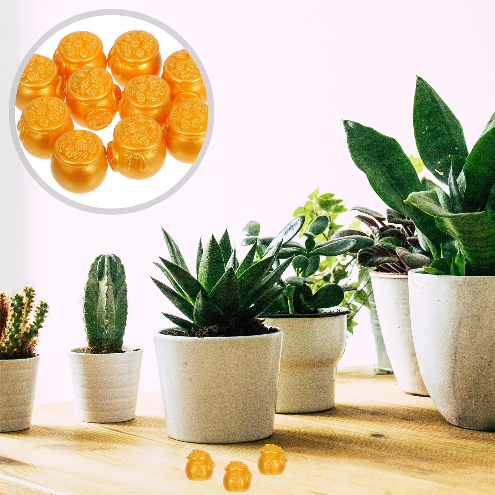 10pcs Gold Lucky Money Tree Diy Micro Landscape Garden Decor Resin Mini Ornament For Home Office Festival Wealth Charm
10pcs Gold Lucky Money Tree Diy Micro Landscape Garden Decor Resin Mini Ornament For Home Office Festival Wealth Charm