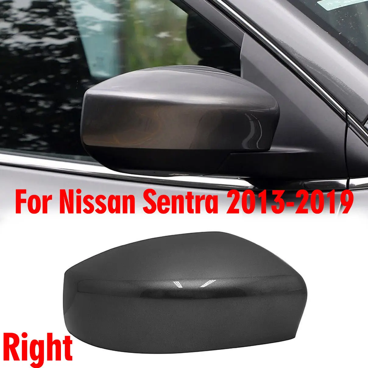 Gray Right Passenger Side Rearview Mirror Cap Cover For Nissan Sentra 2013-2019
Gray Right Passenger Side Rearview Mirror Cap Cover For Nissan Sentra 2013-2019