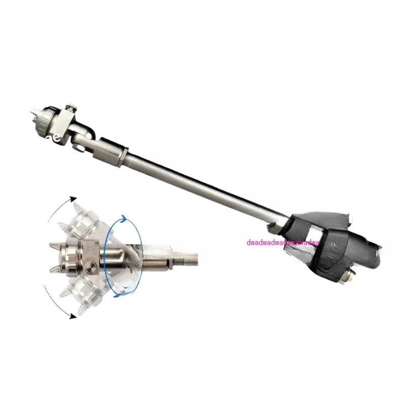 Automatic Long Pole Spray Gun 90 Degrees 180 Degrees Rotating Spraying, Special for Inner Wall, Declination Gun
Automatic Long Pole Spray Gun 90 Degrees 180 Degrees Rotating Spraying, Special for Inner Wall, Declination Gun