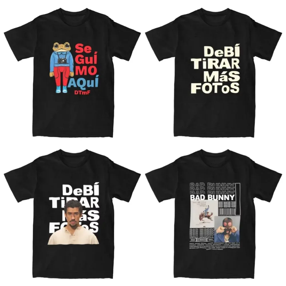 DTMF with Bear Cartoon Debi Tirar Mas Fotos Printing Bad Bunny Hippe Women T Shirt Summer T Shirts Cotton Tshirt for Men Top Tee
DTMF with Bear Cartoon Debi Tirar Mas Fotos Printing Bad Bunny Hippe Women T Shirt Summer T Shirts Cotton Tshirt for Men Top Tee