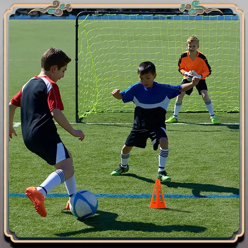 Durable Plastic Cones Mini Sports Cones Flexible Orange Goal Cones For Drills + Practice For Training + Games - 9 Inches
Durable Plastic Cones Mini Sports Cones Flexible Orange Goal Cones For Drills + Practice For Training + Games - 9 Inches