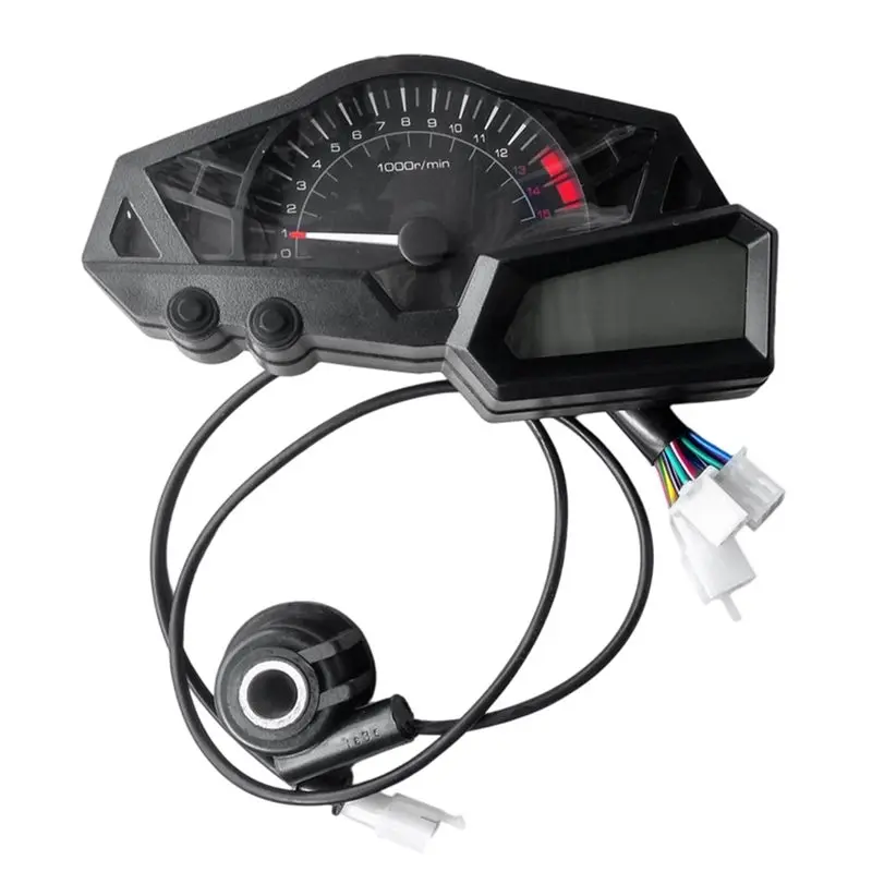 NEW-Motorcycle LCD Display Speedometer Tachometer Instrument Cluster For Kawasaki Ninja 300 EX300A 13-15 Modified Dash Gauge
NEW-Motorcycle LCD Display Speedometer Tachometer Instrument Cluster For Kawasaki Ninja 300 EX300A 13-15 Modified Dash Gauge